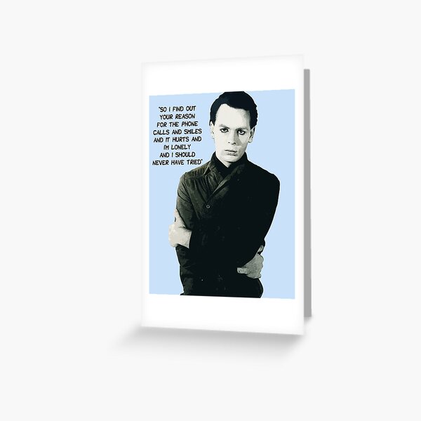 Gary Numan Greeting Cards Redbubble