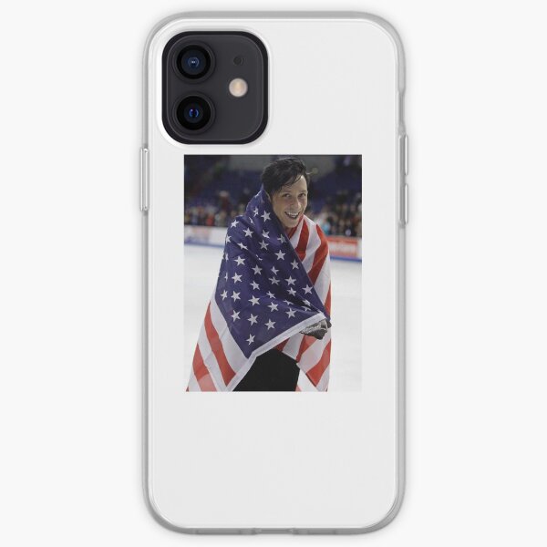 Johnny Weir American Flag iPhone Soft Case