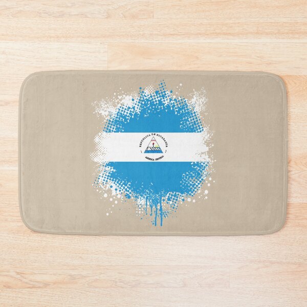 Item preview, Flag of Nicaragua - Splat designed and sold by pixelinga.