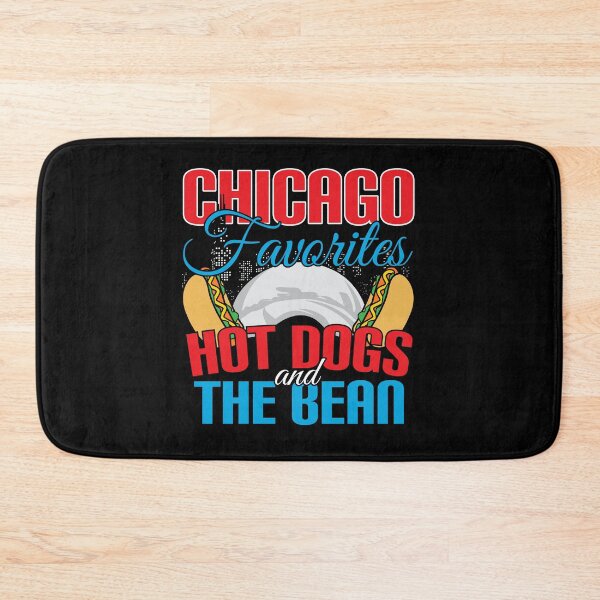 Item preview, Funny Chicago souvenir Chicago favorites Chicago hot dogs and The Bean designed and sold by chicagopatty.