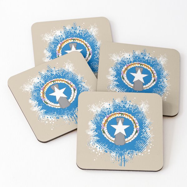 Item preview, Flag of Northern Mariana Islands - Splat designed and sold by pixelinga.