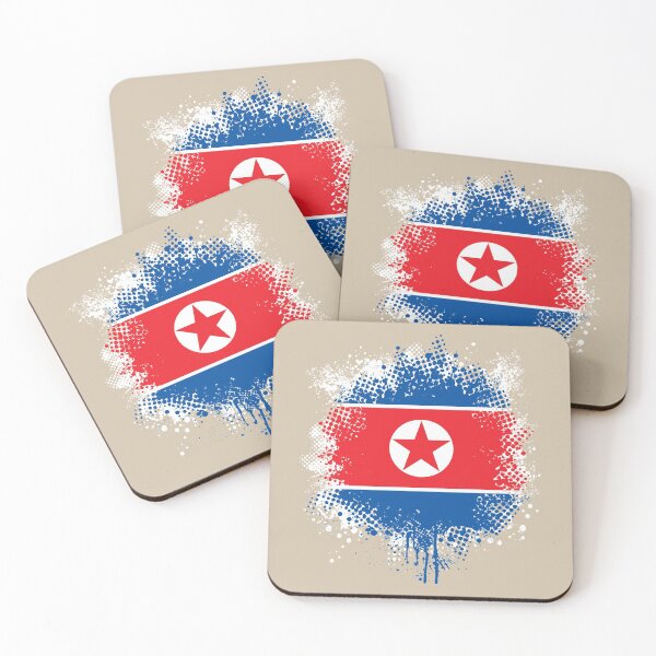 Item preview, Flag of North Korea - Splat designed and sold by pixelinga.