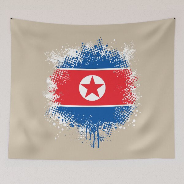Item preview, Flag of North Korea - Splat designed and sold by pixelinga.