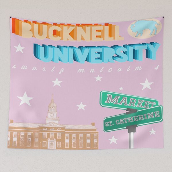 Item preview, Bucknell Wall Art designed and sold by blakecws.