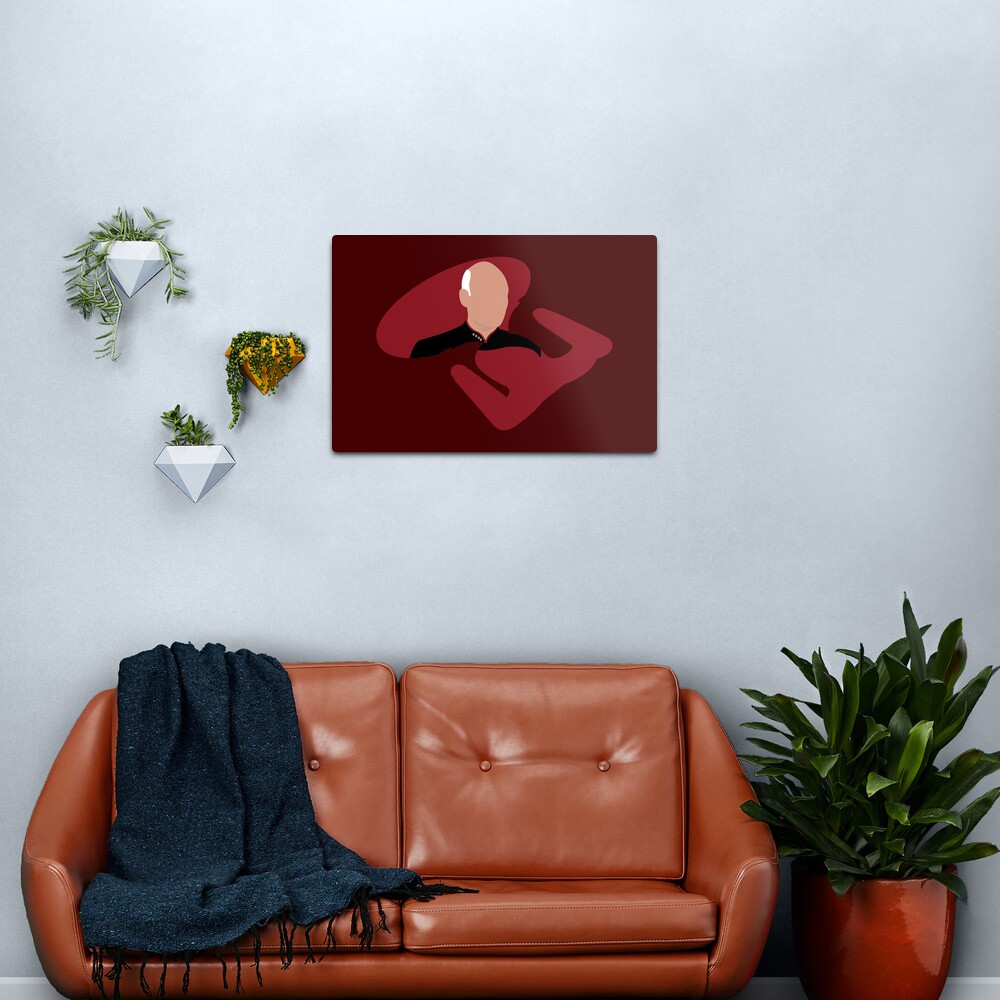 The Captain Metal Print