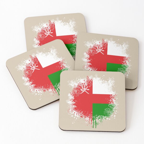 Item preview, Flag of Oman - Splat designed and sold by pixelinga.