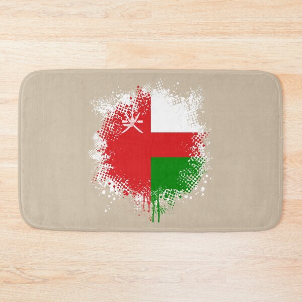 Item preview, Flag of Oman - Splat designed and sold by pixelinga.