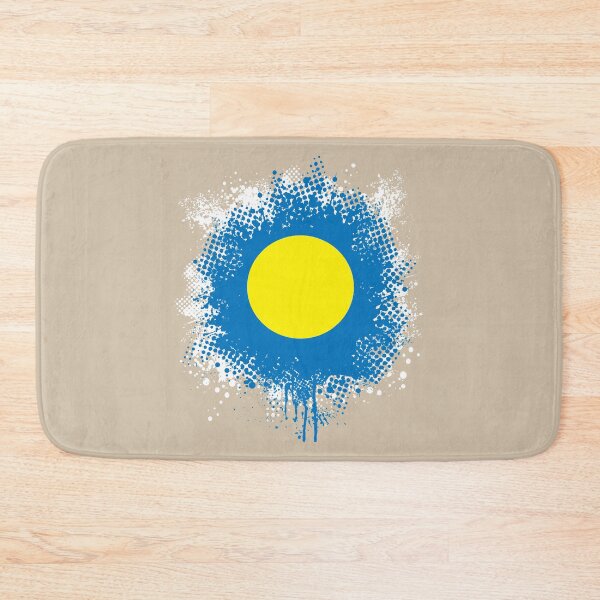 Item preview, Flag of Palau - Splat designed and sold by pixelinga.