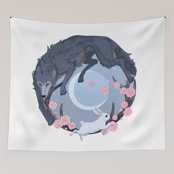 Item preview, Rabbit and Wolf designed and sold by Tmis.