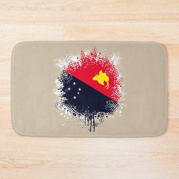 Item preview, Flag of Papua New Guinea - Splat designed and sold by pixelinga.
