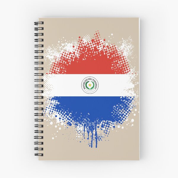Item preview, Flag of Paraguay - Splat designed and sold by pixelinga.