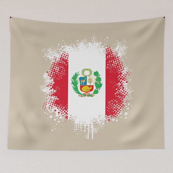 Item preview, Flag of Peru - Splat designed and sold by pixelinga.
