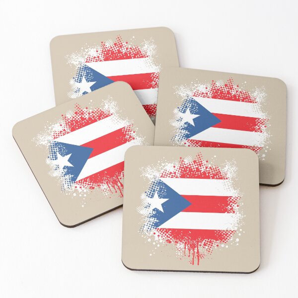 Item preview, Flag of Puerto Rico - Splat designed and sold by pixelinga.