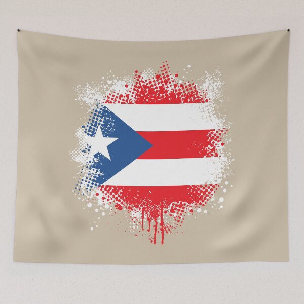 Artikelvorschau, Flag of Puerto Rico - Splat entworfen und verkauft von pixelinga.