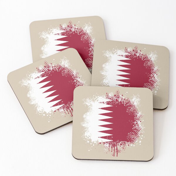 Item preview, Flag of Qatar - Splat designed and sold by pixelinga.