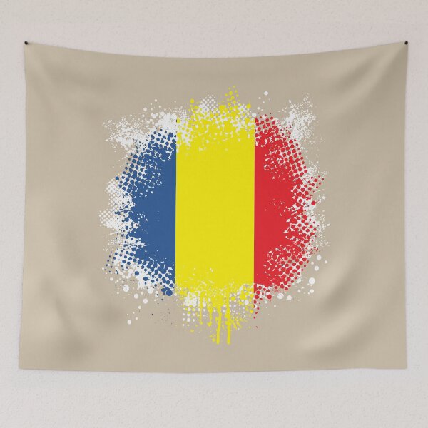 Item preview, Flag of Romania - Splat designed and sold by pixelinga.