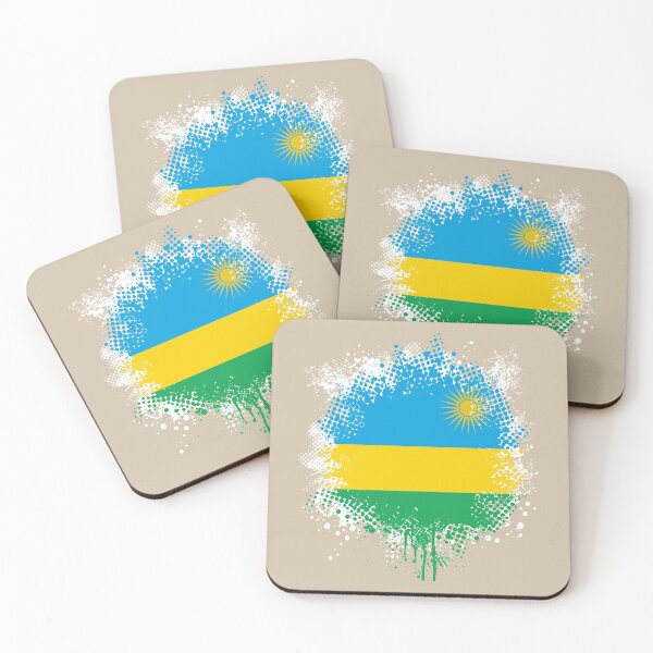 Item preview, Flag of Rwanda - Splat designed and sold by pixelinga.