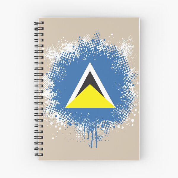 Item preview, Flag of Saint Lucia - Splat designed and sold by pixelinga.