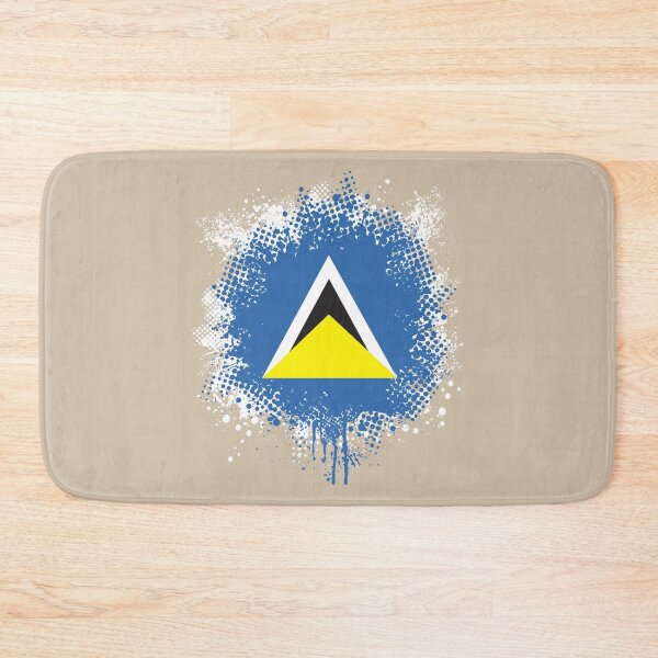Item preview, Flag of Saint Lucia - Splat designed and sold by pixelinga.