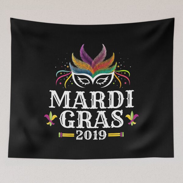Item preview, Mardi Gras 2019 Colorful New Orleans Carnival designed and sold by EstelleStar.