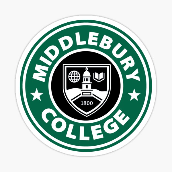 "Middlebury College" Sticker for Sale by DuckHouse | Redbubble