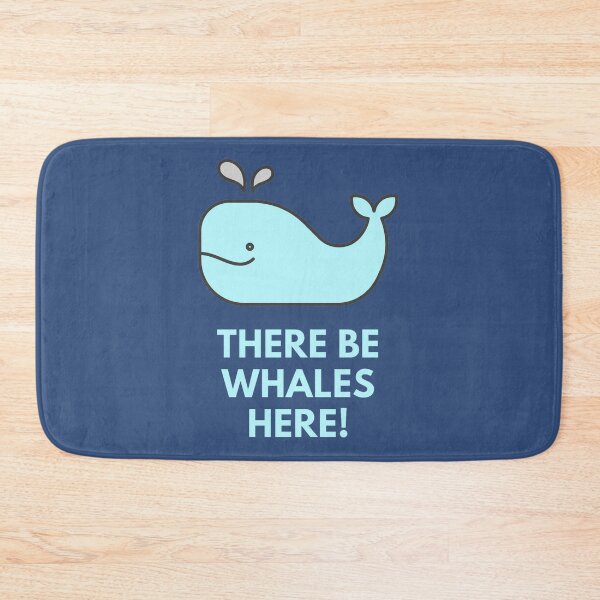 Item preview, There Be Whales Here designed and sold by ryaneliz91.