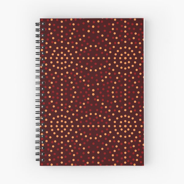 Item preview, Retro Deco Autumn Dot BURSTS designed and sold by ZENDYtechSTYLE.