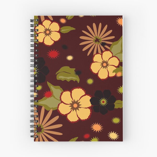 Item preview, RETRO Autumn Floral designed and sold by ZENDYtechSTYLE.