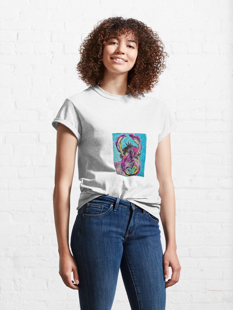 Alternate view of Moose the Burro Classic T-Shirt