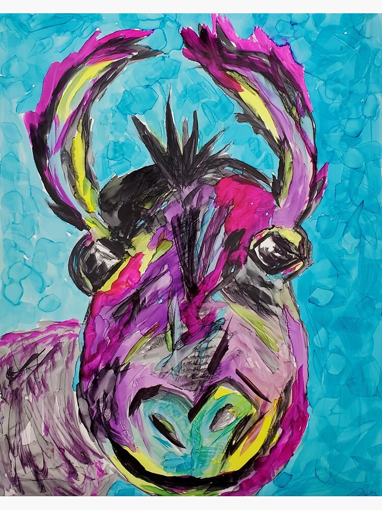Moose the Burro by ARTwithmeAz