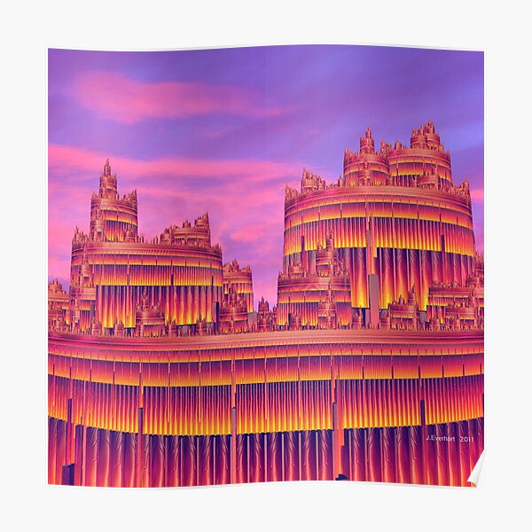Flamboyant City Poster