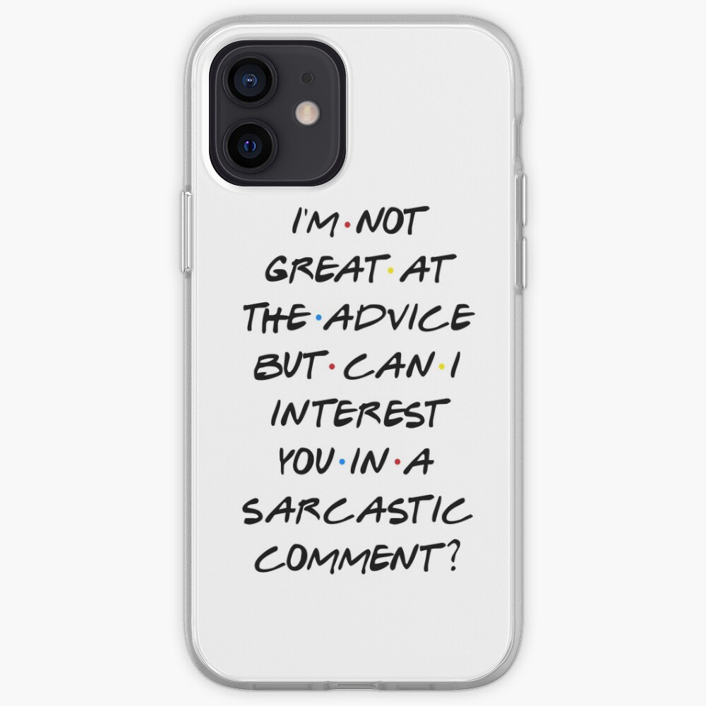 CAN I INTEREST YOU IN A SARCASTIC COMMENT? iPhone Case & Cover