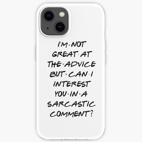 Kann ich Sie für einen sarkastischen Kommentar interessieren? iPhone Flexible Hülle