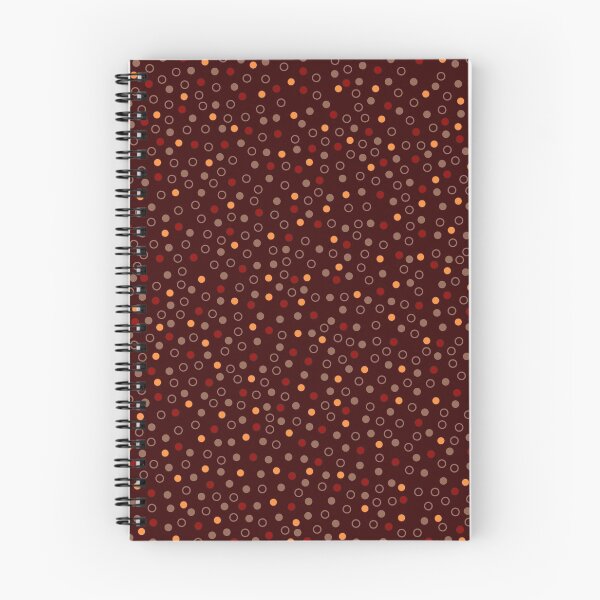 Item preview, RETRO Autumn Confetti Dots designed and sold by ZENDYtechSTYLE.