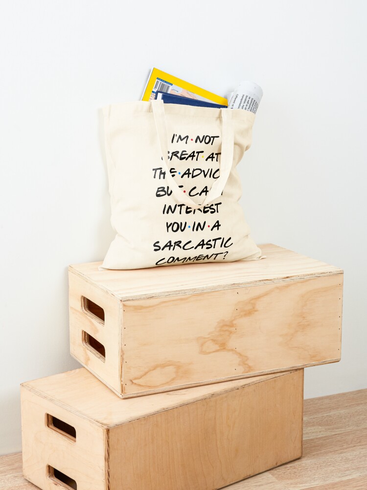 Alternate view of CAN I INTEREST YOU IN A SARCASTIC COMMENT? Tote Bag