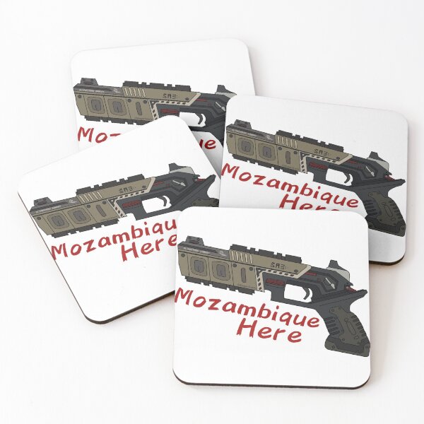 Item preview, Apex Legends Mozambique Here Art designed and sold by GingerSnark.