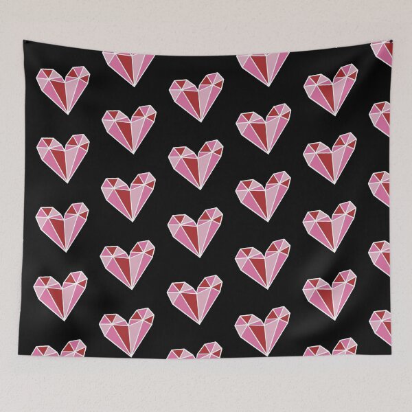 Item preview, Glass Heart on Dark designed and sold by Color Me F*@k!ng Happy.