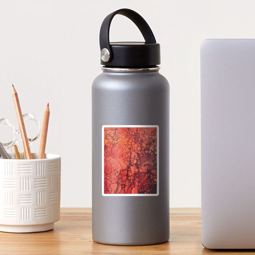 Lava Flow Sticker