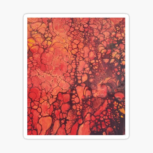 Lava Flow Sticker