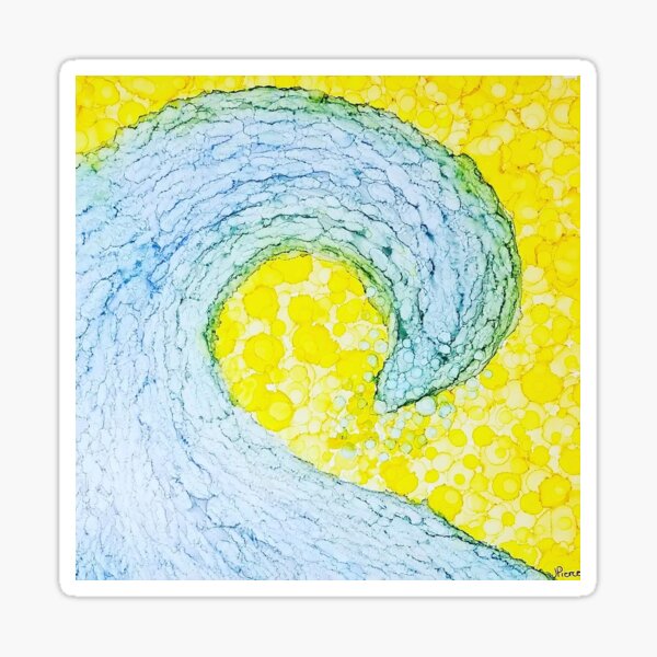 Wave it up Sticker