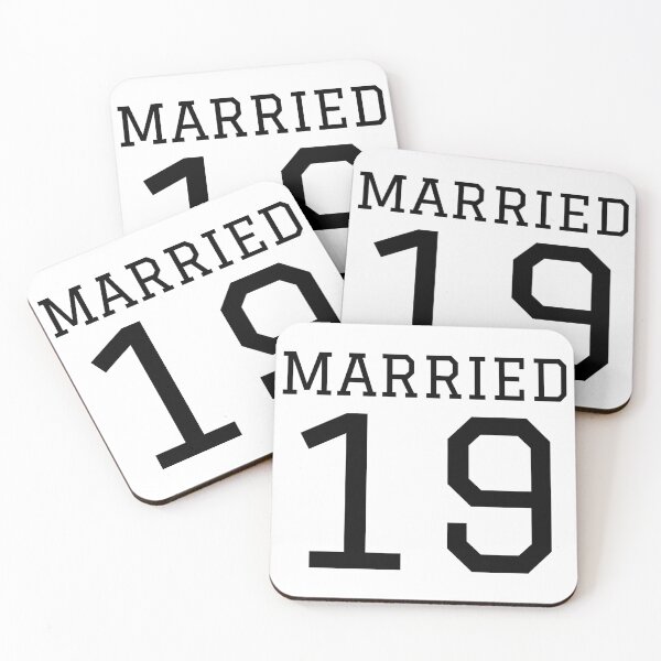Item preview, MARRIED 19 since matching couple designed and sold by atevern.