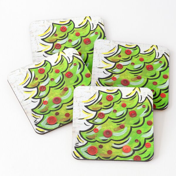 Item preview, Red Button Tree  designed and sold by missmann.