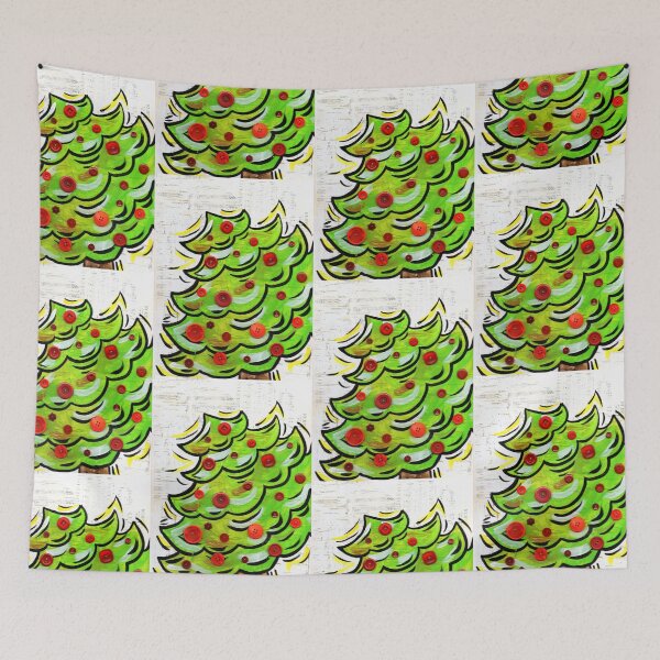 Item preview, Red Button Tree  designed and sold by missmann.