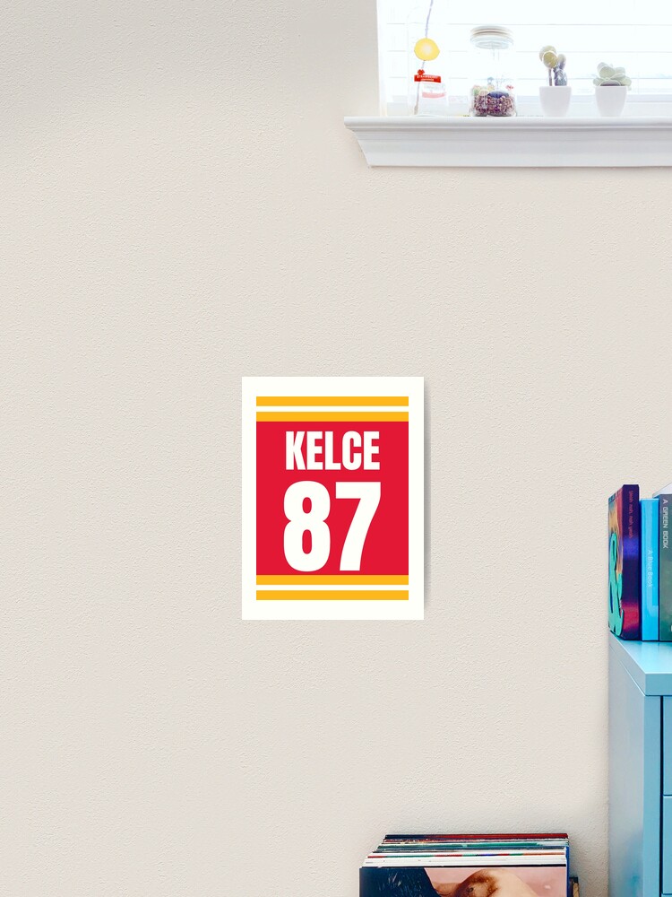 Travis Kelce - Took the art right off the wall