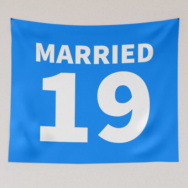 Item preview, MARRIED 19 since matching couple designed and sold by atevern.