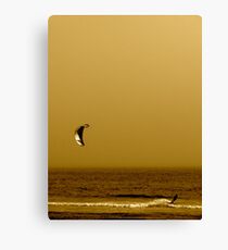 Kitesurfing Northern California Canvas Print