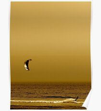 Kitesurfing Northern California Poster