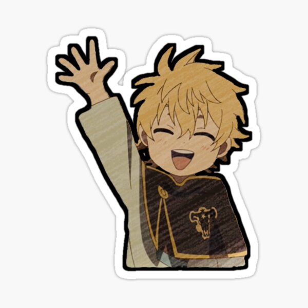 black clover stickers redbubble