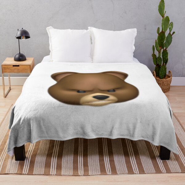 Item preview, Angry bear emoji designed and sold by Hailey Jordan.