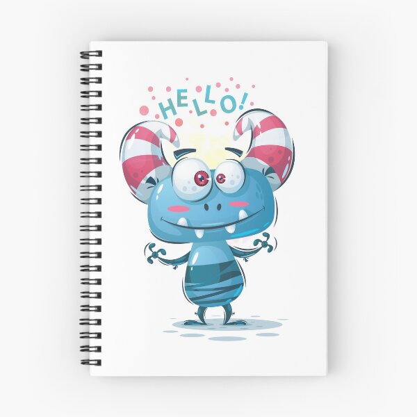 Item preview, Blue Monster Hello Kawaii Cute Monsters designed and sold by ProjectX23.